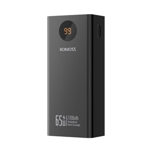 Romoss PEA27S Pro 27000mAh 65W Fast Charge Power Bank - Black