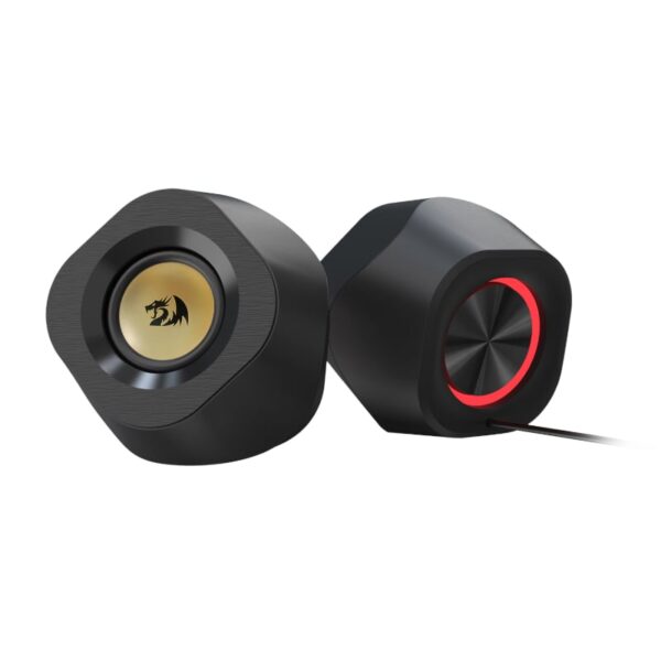 REDRAGON 2.0 KAIDAS PC Gaming Speaker - Black - Image 2