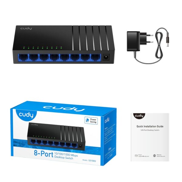 Cudy 8-Port Gigabit Desktop Switch - Image 3